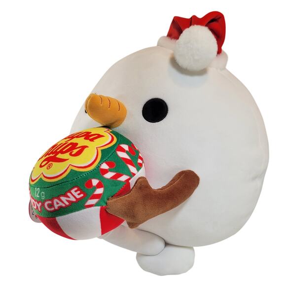 ZURU Snackles Jack Plush 14" Chupa Chups Candy Cane Holiday Snowman Plush - Picture 3 of 16